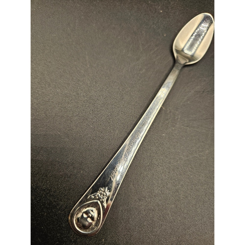 Vintage Gerber Canada Milton Memorial Hospital Baby Spoon Silver Tone Collectibl